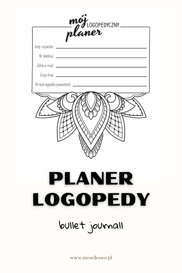 Planer Logopedy