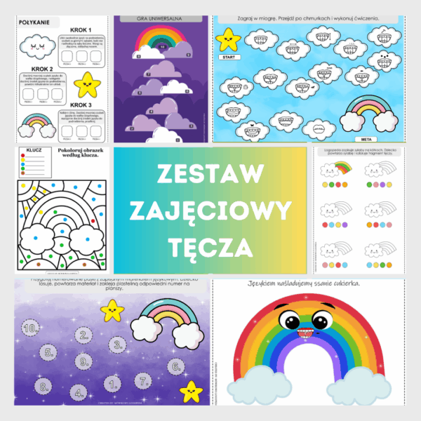 Zestaw zajęciowy Tęcza