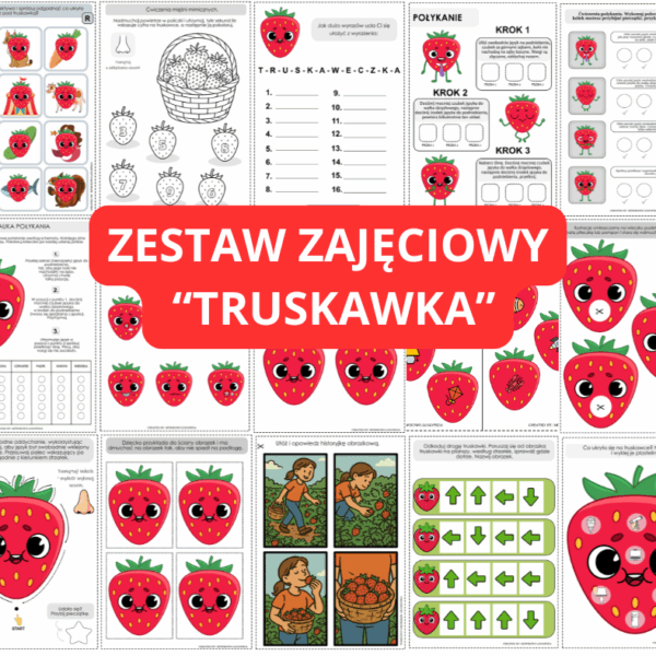 Zestaw Zajęciowy TRUSKAWKA