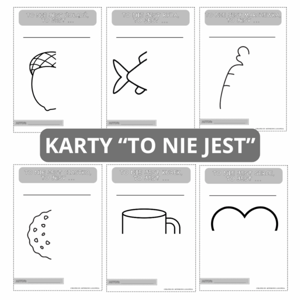 Karty "To nie jest"