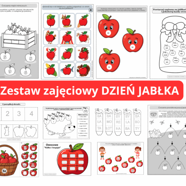 Zestaw zajęciowy Dzień Jabłka
